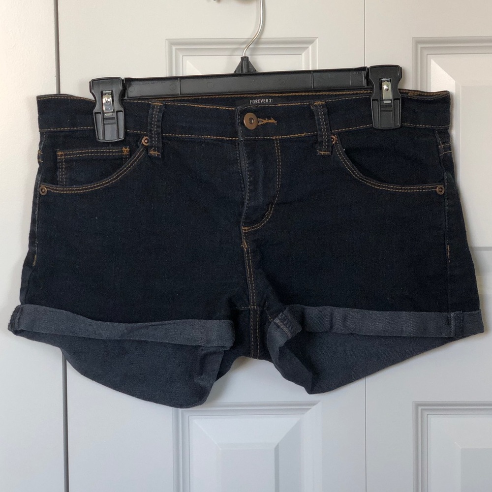 Forever 21 Super Stretch Jean Shorts
